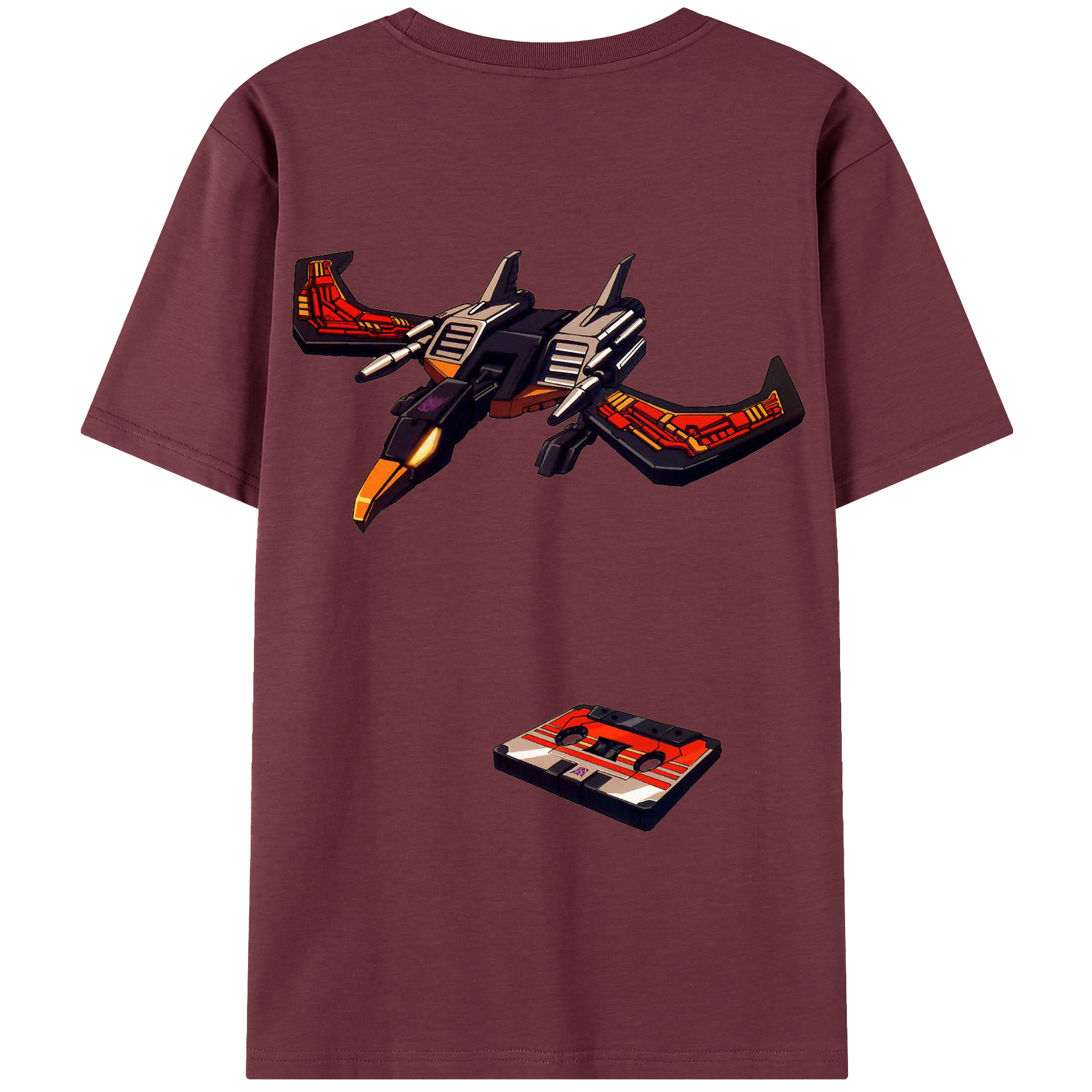 （画像用）  綿100％半袖Tシャツ（背面プリント）